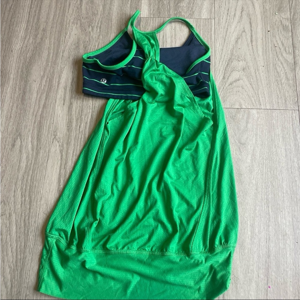 Lululemon Athletica Vibrant Green Tank - Picture 3 of 3